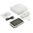 Indoor Outdoor Thermometer, Wireless Digital Thermometer Hygrometer USB