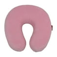 thumbnail image 3 of Bookishbunny Child Size or Small Adult Soft Memory Foam U Shape Travel Pillow Pink, 3 of 7