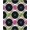 Black Pink Green, Pattern 12, variant on ODIKA 8'x10' Washable Area Rug Record Album Disc Motif Border Round Cd Themed Music Vinyl Note Playful for Dining Room, Large Office, Lounge, Non-Slip Chair-Friendly Mat