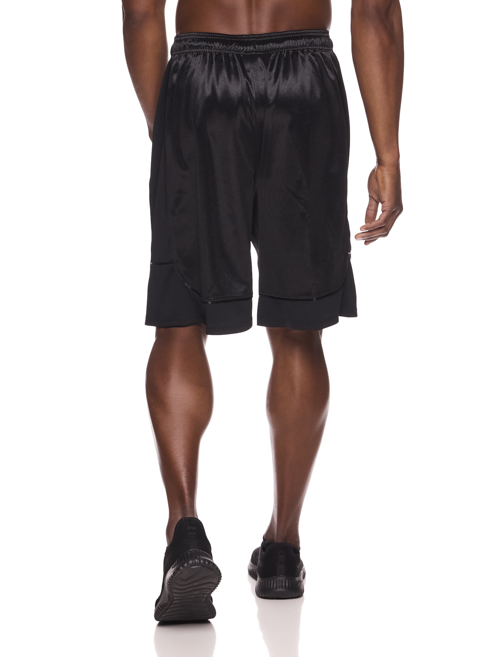 AND1 Men's and Big Men's All Court Short, 11" inseam, up to Size 5XL