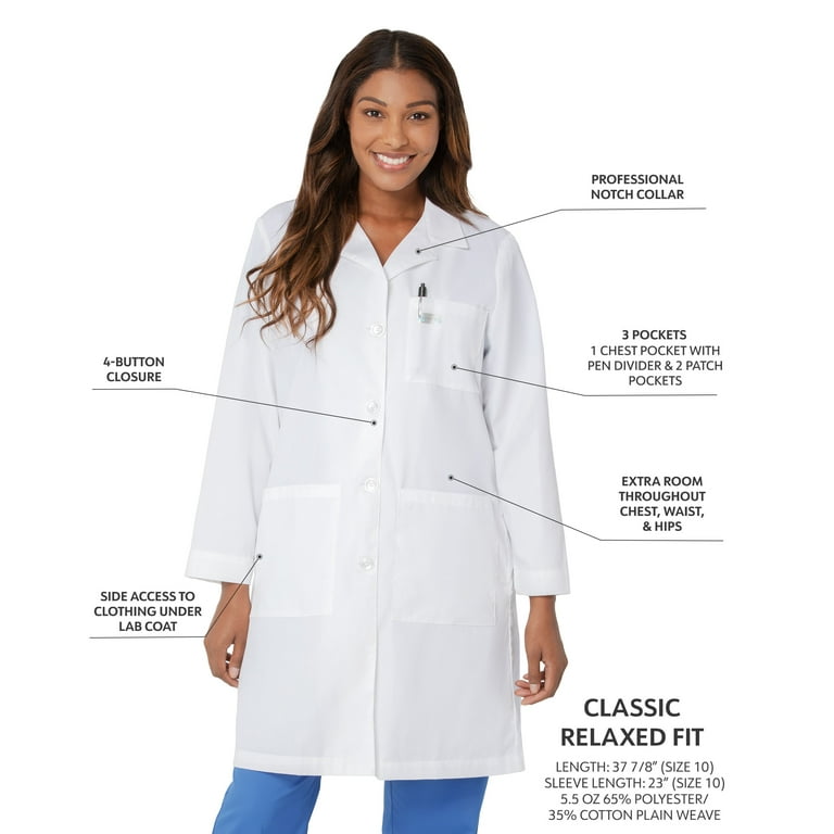Landau lab coat discount