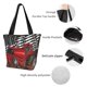 thumbnail image 4 of Fotbe tractor Bolsa de Playa con Estampado, Bolsa de Hombro, Bolsa de Mano Espaciosa, Bolsa de Viaje Ligera, Bolsa de Compras Versátil, 4 of 6