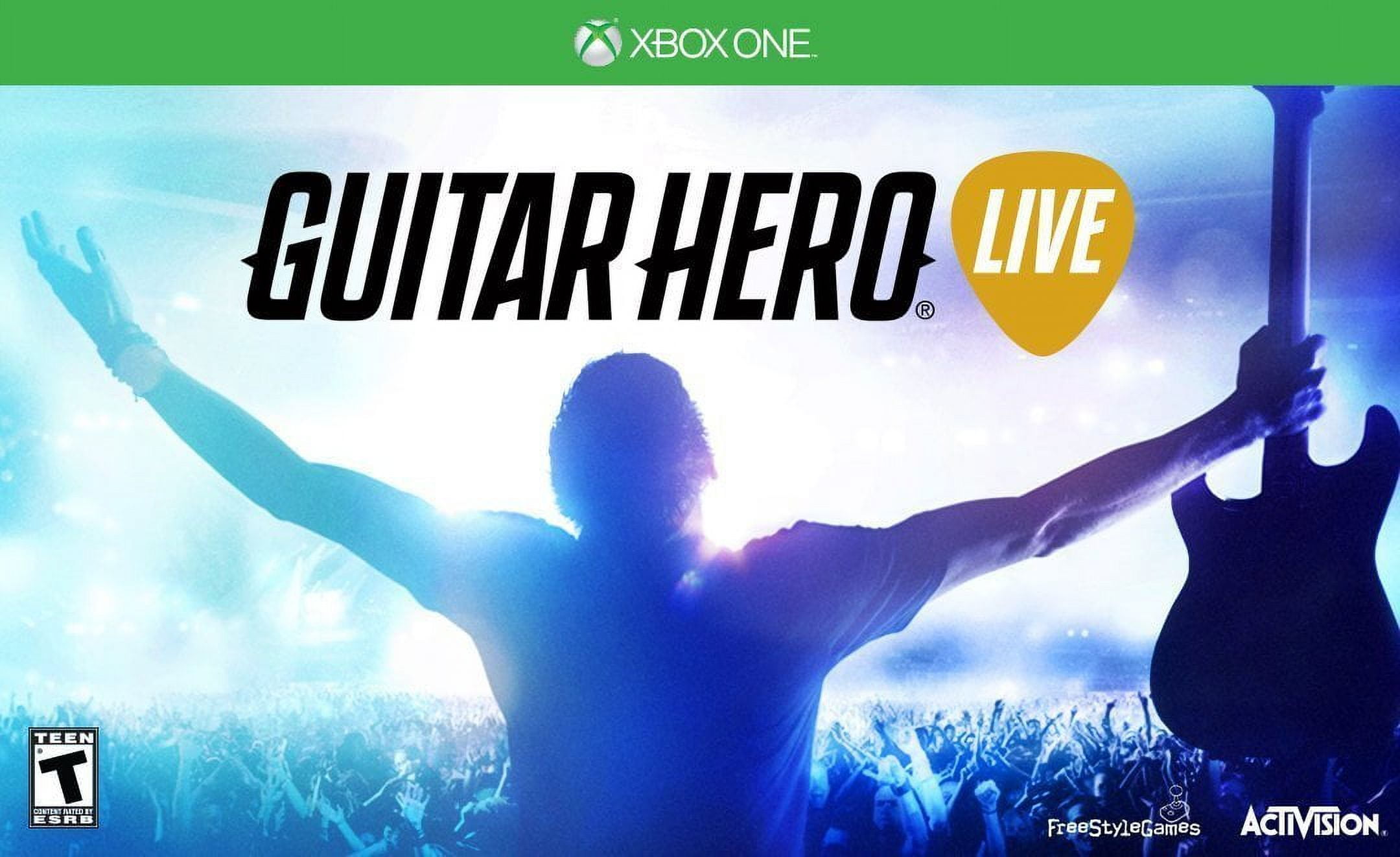Guitar hero for xbox one walmart discount