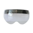 thumbnail image 1 of Motorcycle -UV -Scratch Helmets Lens Retro Visor Wind Lens Universal for Standard 3-Snap Open Face Helmets, 1 of 7