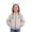 PK2, variant on Girls Zip Up Hoodie Cute Cat Ear Sweatshirt Jackets Geometric Line Print Youth Trendy Fall Sweatwear Outerwear with Pockets