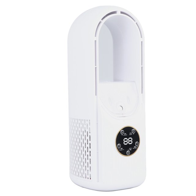 Ventilador De Mesa De Escritorio Sin Buque Ventilador USB De 6 Velocidades Diseño De Seguridad De Motor Potente Ajustable Automático Apagado Con Tanque De Agua De 100 Ml Para La