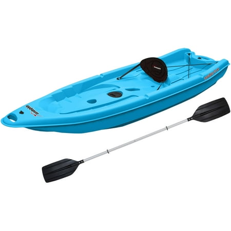 Sun Dolphin Camino 8 SS Recreational Kayak Ocean, Paddle (Best Kayak For Ocean Waves)