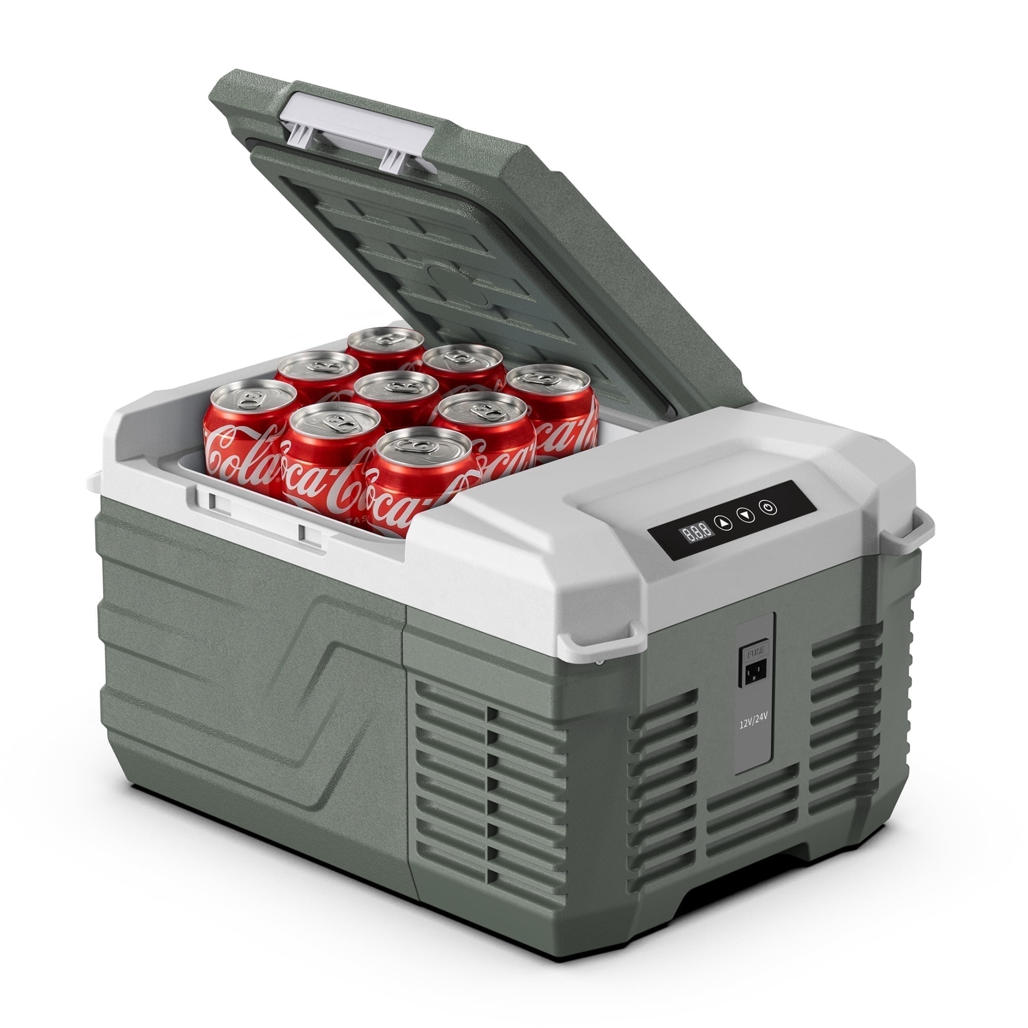 Alpicool 12V 9L Portable Car Refrigerator, RV Freezer & Refrigerator 2-in-1, Quiet Cooling -4℉ to 68℉