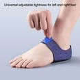 thumbnail image 4 of Tnobhg 1 Pair Silicone Heel Covers Fastener Tape Pain Relief Support for Plantar Fasciitis Achilles Tendonitis, 4 of 8