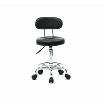 Alvantor Adjustable Beauty Chair Black with Ergonomic Backrest and Swivel