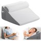 thumbnail image 1 of Almohada Cuña para Dormir Triangular, Almohada Antireflujo Adulto, Almohada de Lectura de Cama, Respaldo para Cama, con Funda Lavable, con Bolsillos, 1 of 7