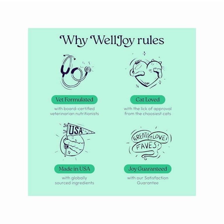 WellJoy Dual-Benefit Dental+ GutBoost Cat Treats, 3.2 oz photo 6
