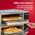 thumbnail image 5 of PowerXL SmartSynx Dual Door Oven, 8 Quick-Touch Cooking Presets including Air Fry, Toast, Bake, Broil, Reheat and More Cook 2 Different Foods at the Same Time, Large Capacity & Adjustable Temperature, 5 of 10