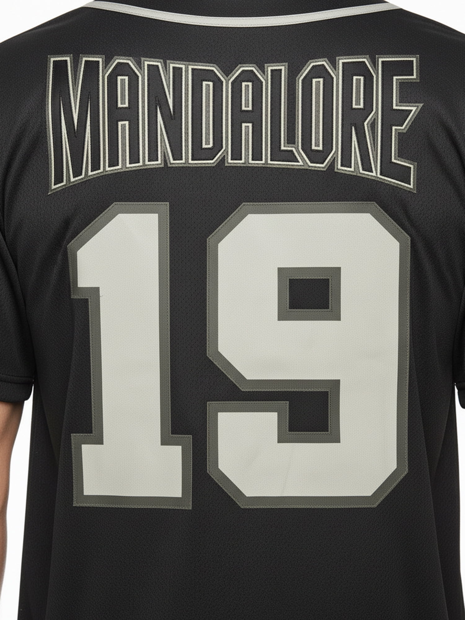 Star Wars, Men's & Big Men's Button-Up Graphic Jersey, Mandalorian, Sizes SM-3XL