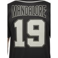 thumbnail image 4 of Star Wars, Men's & Big Men's Button-Up Graphic Jersey, Mandalorian, Sizes S-3XL, 4 of 11