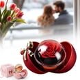 thumbnail image 2 of Dual Surprises Proposal Ring Box with Forever Rose, Ngxiha Novel Bow Jewelry Ring Box Surprise Gift Box Rose Ring Box for Wedding, Valentines Day Ring Gift Box Ring Case (Without Accessories), 2 of 9