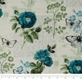 thumbnail image 4 of Waverly Inspirations, 100% Cotton, Sewing & Crafting, Rose Teal, Fat Quarter, Prints, 21 x 18, 4 of 4