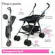 thumbnail image 4 of Carriola de bastón The Baby Shop compacta,frenos,arnés,8 llantas Gris, 4 of 6