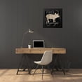 thumbnail image 4 of Villa, Mlli 20x20 Black Modern Framed Museum Art Print Titled - Free Range Pig, 4 of 5