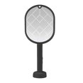 thumbnail image 1 of Lámpara para mosquitos y matamoscas recargable 3000V potente para voladores raqueta matamoscas eléctrica para dormitorio Patio , GRIS Sunnimix  Matamoscas electrico, 1 of 8