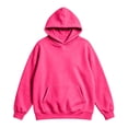 thumbnail image 2 of Fabrcox S-5xl Men Hoodie Big and Tall Fleece Lined Hooded Sweatshirts Mens Solid Color Fall Winter Warm Athletic Long Sleeve Men Pullover with Pockets 5XL, 2 of 4