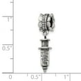 thumbnail image 2 of Fancy Bead White Sterling Silver Themed 27.27 mm 5.45 Reflections Syringe Dangle Bead, 2 of 2