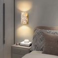 thumbnail image 1 of Aplique de Pared LED de Piedra Terrazo 220v Luz Cálida Exterior Baño Porche Pasillo para Porche Balcón Jardín Villa B, 1 of 1