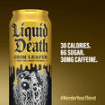 thumbnail image 5 of (2 pack) Liquid Death Iced Black Tea, Grim Leafer (Sweet Tea) 19.2 oz King Size Can, 5 of 8