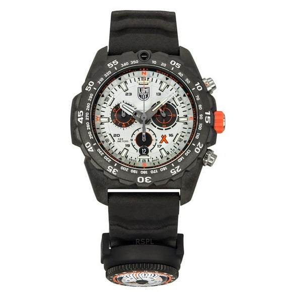 Luminox Bear Grylls Survival Master Rubber Strap Silver Dial Quartz Diver's XB.3748 300M Men's Watch