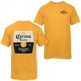 thumbnail image 1 of Corona Extra T-Shirt Étiquette Usée Impression Recto-Verso - Grand, 1 of 3