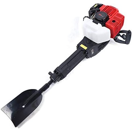 52CC Trench Digger for Garden Tree Digger, 2-Stroke Gas Trencher Digger Machine for Garden and Lawn Applications in Soil Cultivation