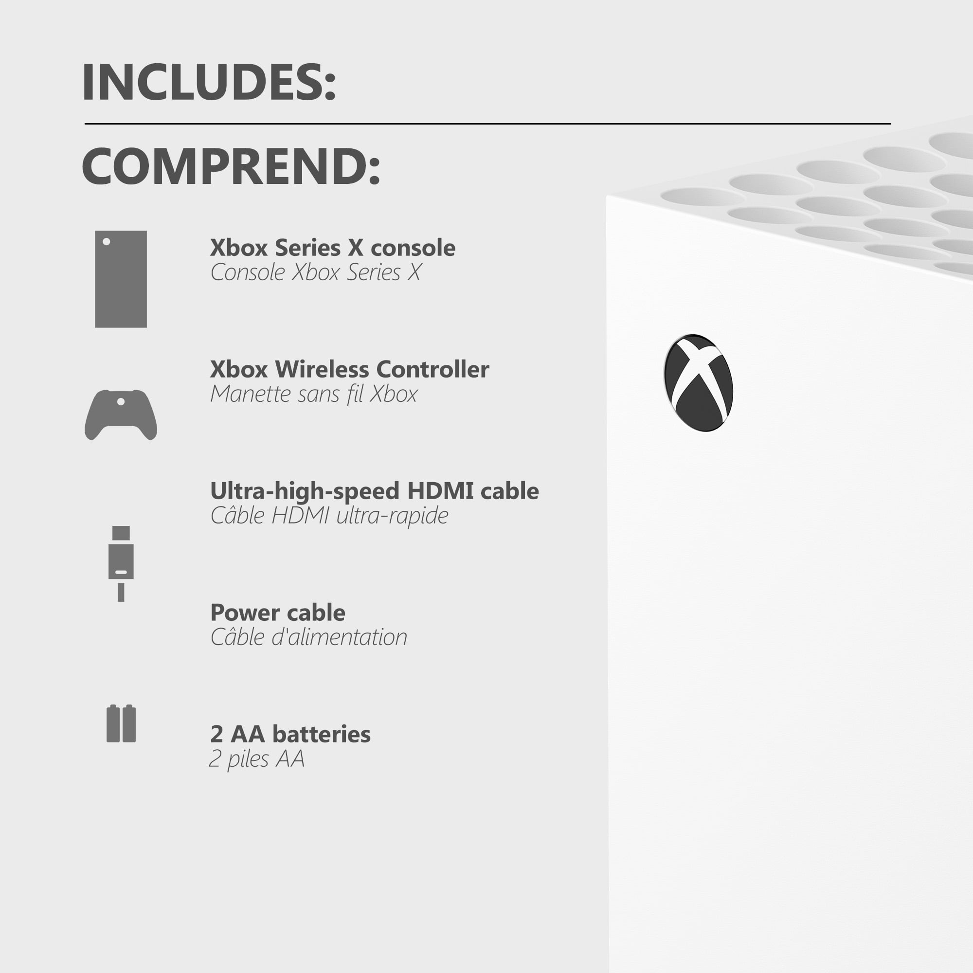 Xbox Series X - 1TB - Robot White - Digital Edition (no disk)