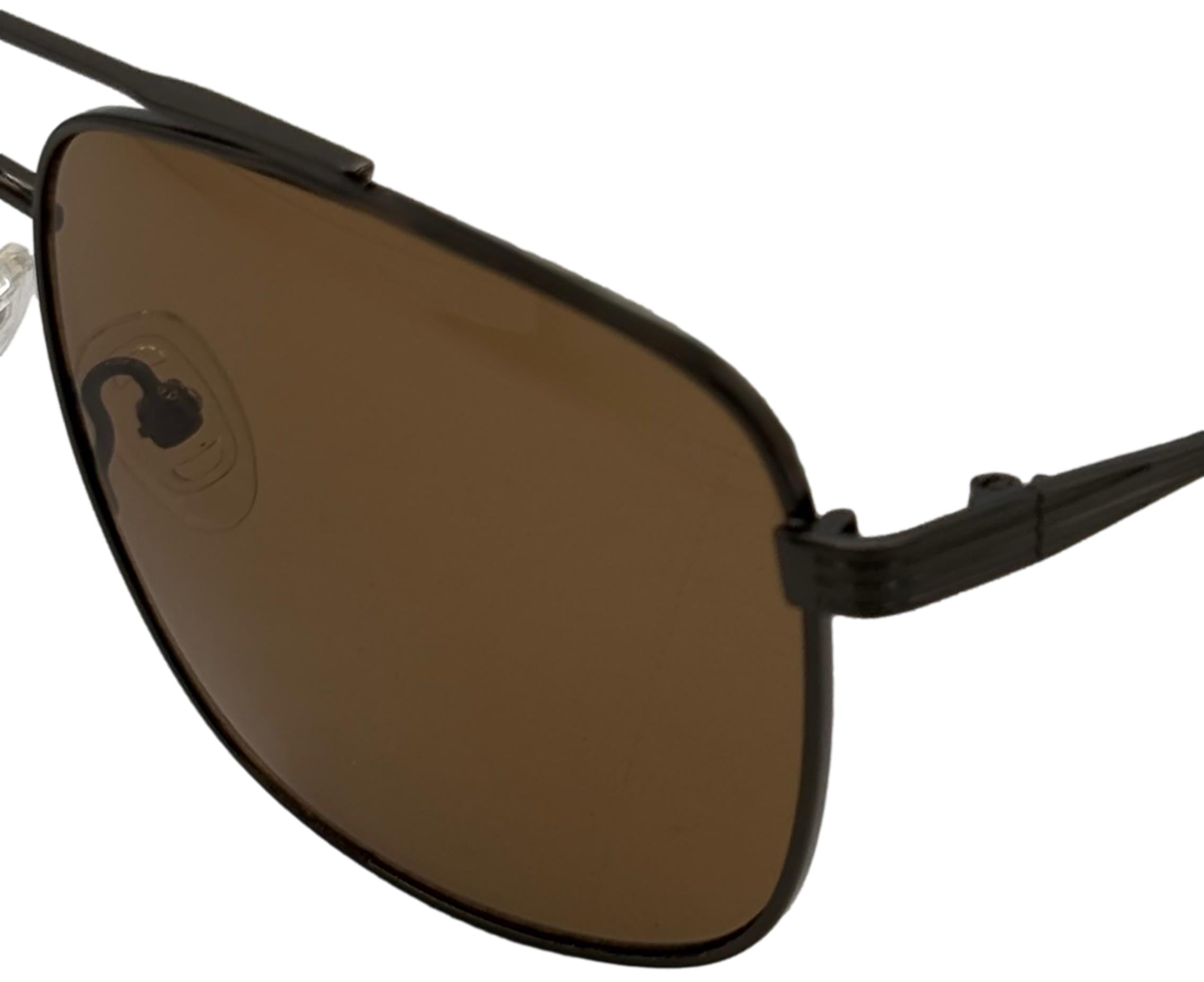 Timberland Dark Ruthenium Mens Metal Rectangle Aviator Sunglass, TB7257. 12E