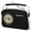 Black, variant on Byron Statics Portable Radio AM FM - Small Radios Vintage Retro with Headphone Jack, Loud Speaker, for Indoor, Outdoor, Black