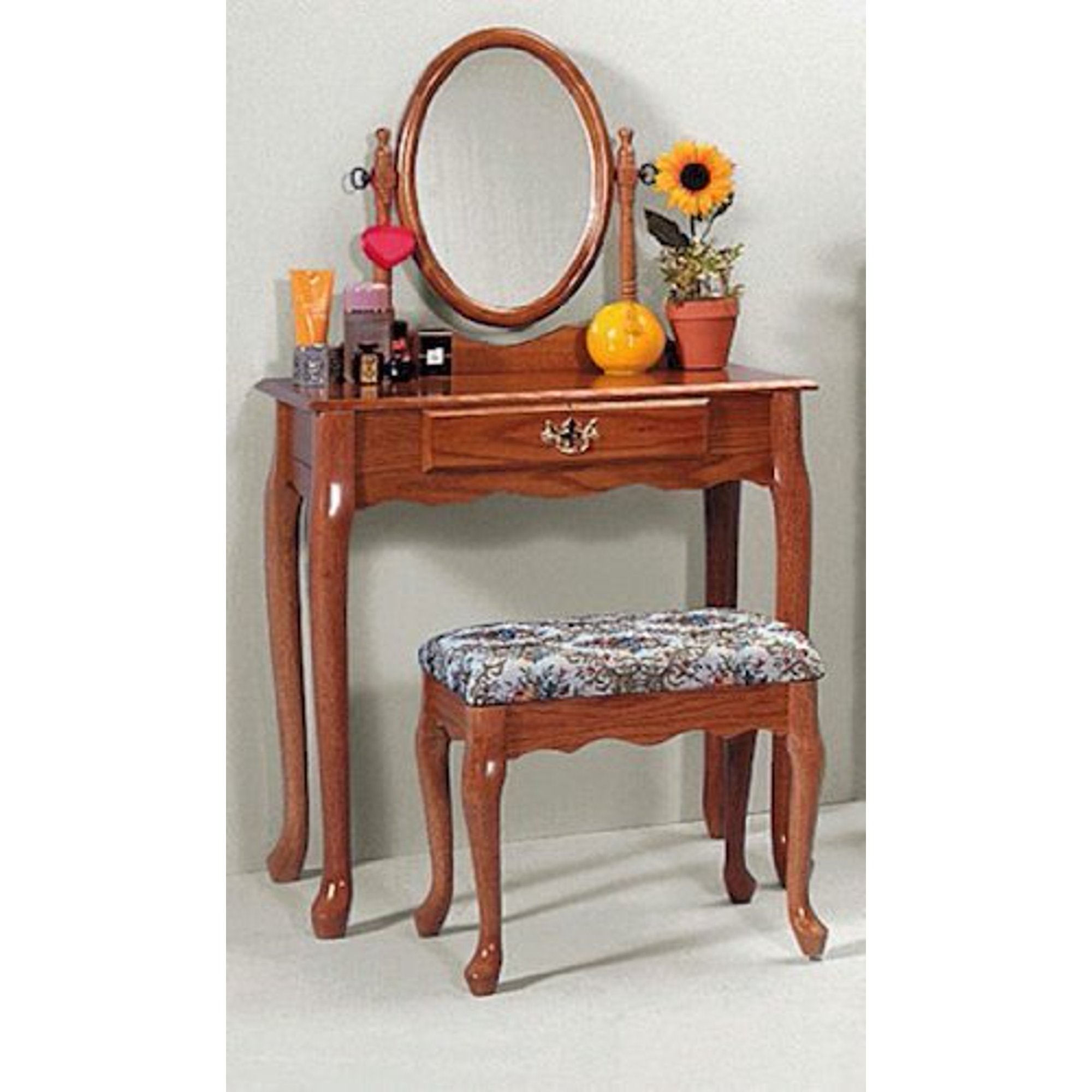 Oak Vanity Stool Set Vanity Table Bench Mirror Walmart Canada Oak Vanity Stool Set Vanity Table Bench Mirror Walmart Canada