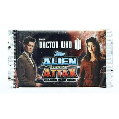 Doctor Who Alien Attax Booster Pack Trading Card (Best Match Attax Card In The World)