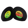thumbnail image 1 of 1pair Desk Organizer Vinyl Record Bookends For Shelves Support Magazines DVDs, 1 of 6