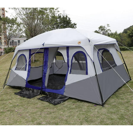 Big Clearance&Sale! 8-10 Person Waterproof 2-Bedroom Outdoor Camping ...