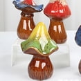 thumbnail image 6 of Guanhe 2Pcs Mushroom Toilet Floor Bolt Caps, Ceramic Toilet Mounting Parts Toilet Bolt Covers Cute Bathroom Decor, Christmas Gifts Funny Gadgets for The Toilet, 6 of 8