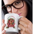 thumbnail image 2 of 3drose, Dog Moms Will Squeal of This Apricot Poodle Christmas Dog, 11oz Mug, 2 of 6