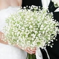 thumbnail image 3 of Flores artificiales N&T NIETING Ramillete de aliento de bebé 15 piezas blanco, 3 of 9