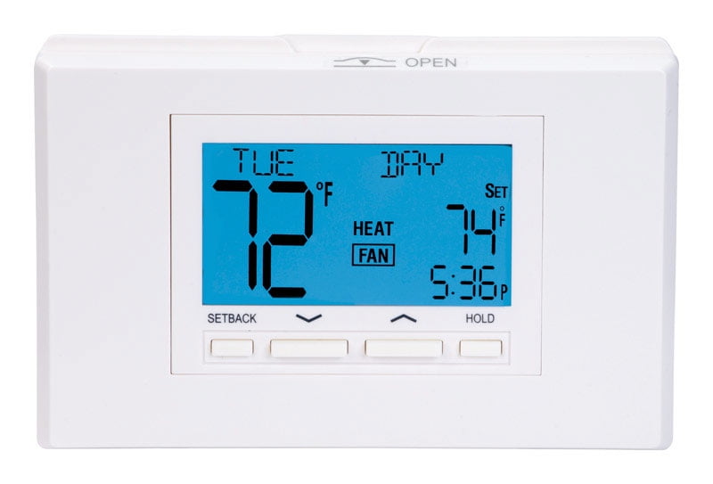 Ace Heating and Cooling Touch Screen Programmable Thermostat