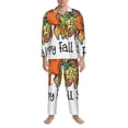 thumbnail image 3 of Balery It'S Fall Y'All Pattern Pajama Sets for Men Long Sleeve 2 Piece Sleepwear Loungewear Sets Soft PJ's with Pockets Long Sleeve Comfy Pj Sets-, 3 of 7