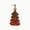 Red(Gift), variant on Glass Soap Dispenser, Christmas Tree Shape Hand Dish Soap Dispenser with Pump for Bathroom, Kitchen Sink, Holiday Home Decoration (Red)