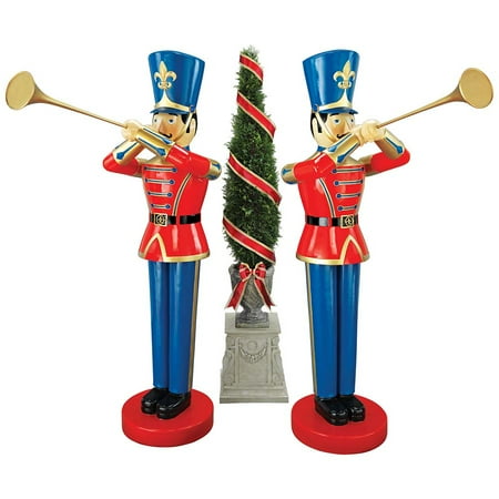 Large Trumpeting Soldier Statue