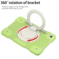 thumbnail image 4 of Dteck Case for Samsung Galaxy Tab A9+/A9 Plus 11Inch 2023, Heavy Duty Shockproof Rugged Cover with Portable Rotation Handle Stand Crossbody Shoulder Strap for Samsung X210/X216/X218,Green, 4 of 9
