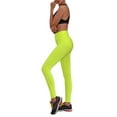 thumbnail image 4 of Women‘s Bubble High Waisted Leggings Tummy Control Butt Lifting Yoga Quick Dry Workout Running Tights cqH, 4 of 5