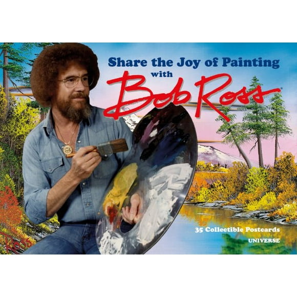 Share the Joy of Painting with Bob Ross : 35 Postcards (Undefined)