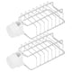thumbnail image 2 of 2Pcs Silver Draining Rack, Snap-on Sink Organizer, Kitchen,Bathroom, Workplace For Home Sponge Rack ANGGREK Sink Organizer, 2 of 8