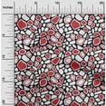 thumbnail image 1 of oneOone Cotton Flex Light Red Fabric Giraffe Animal Skin Sewing Craft Projects Fabric Prints By Yard 40 Inch Wide, 1 of 4